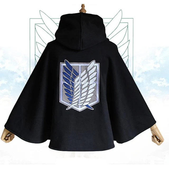 Attack on Titan Scouting Cloak (Black Edition) - Image 3