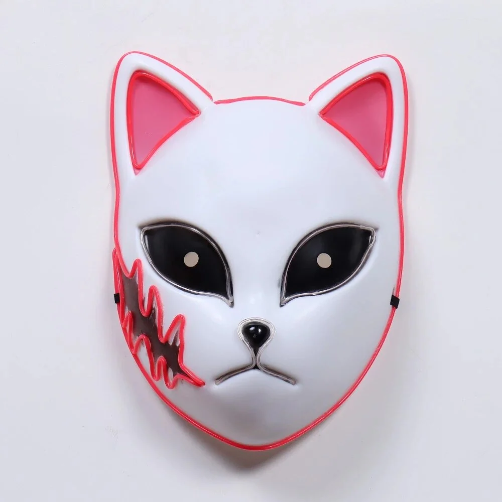 Demon Slayer Cosplay Lighting Masks - Image 4