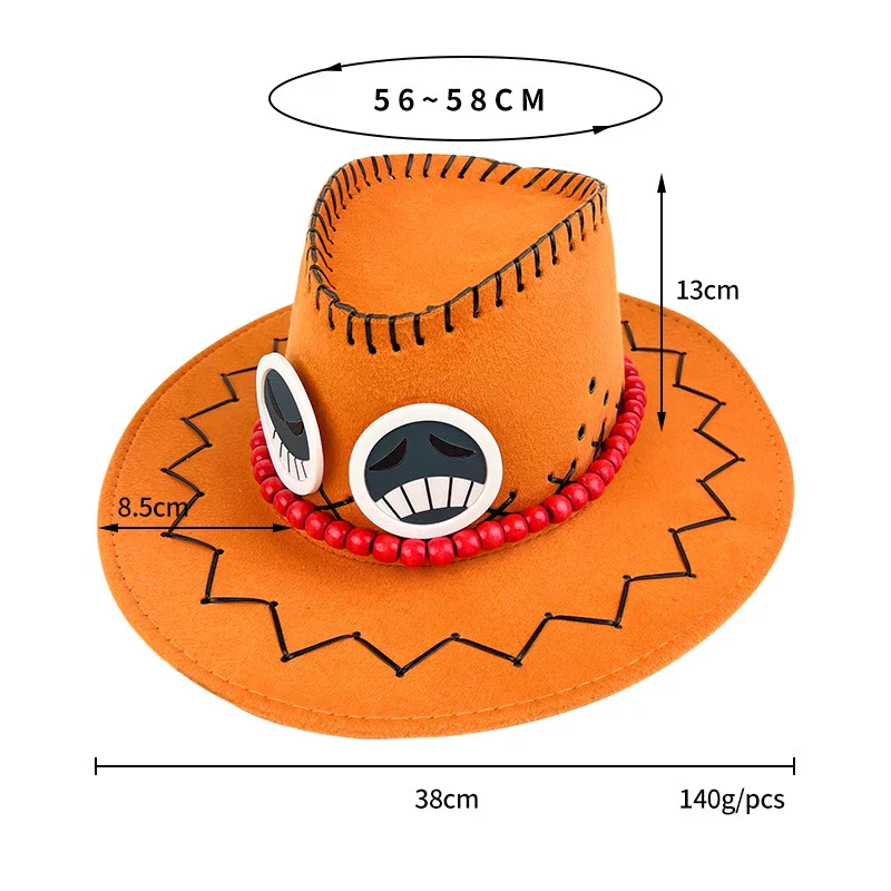 Portgas D. Ace Cowboy Hat - Image 3