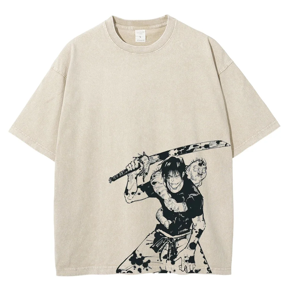 Gojo X Toji Vintage T-shirt - Image 3